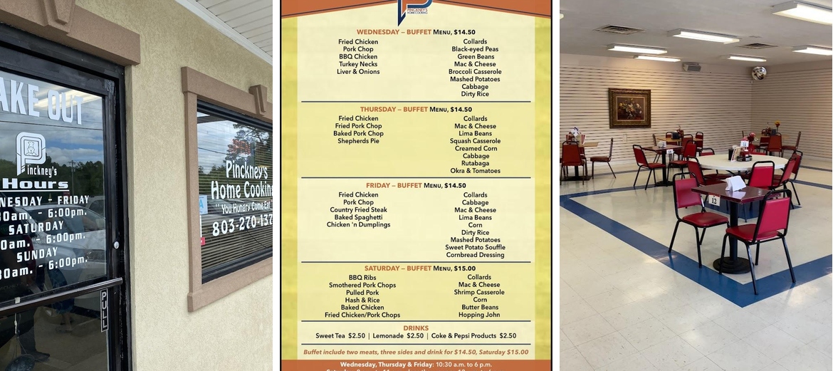Joe's Kitchen Home cooking Menu