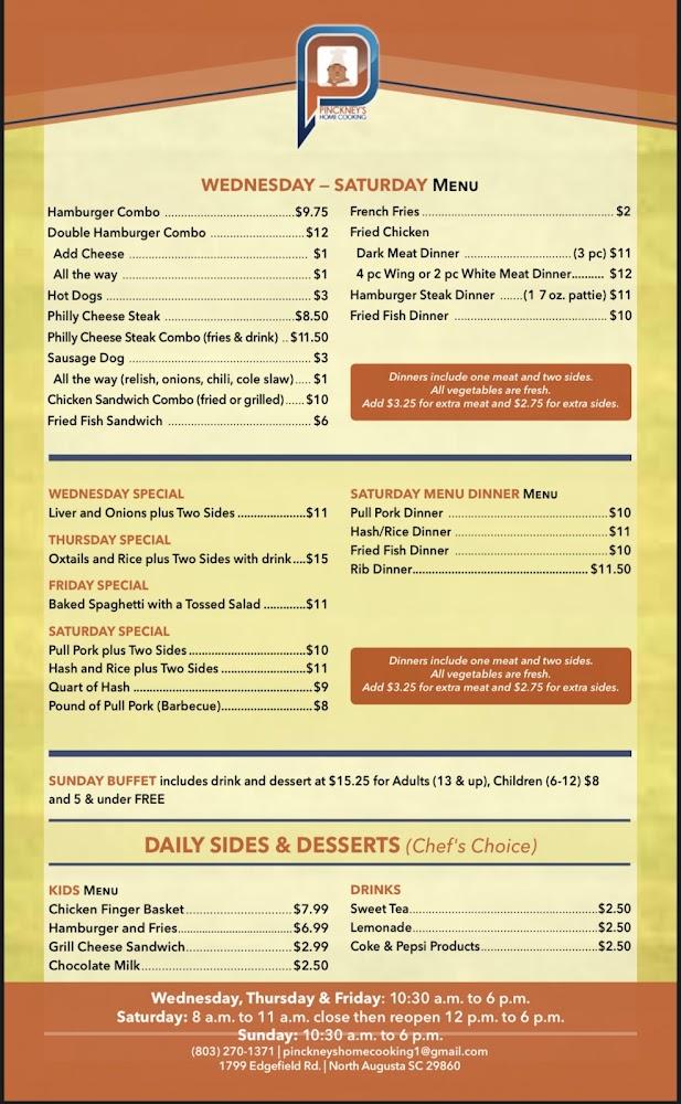 Joe's Kitchen Home cooking Menu image 3