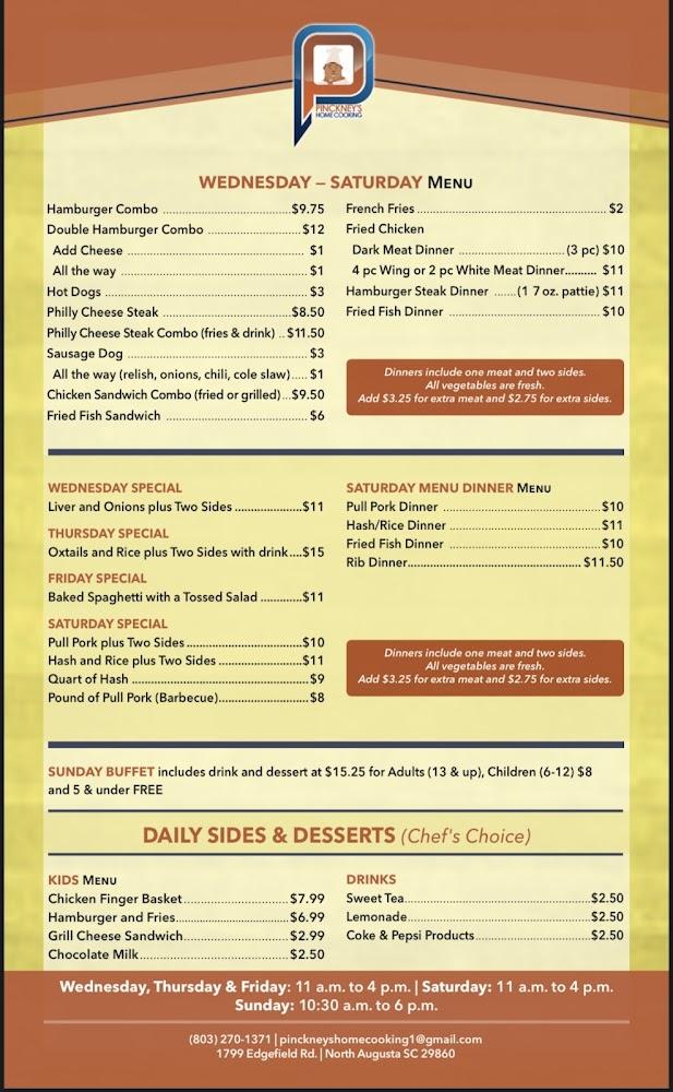 Joe's Kitchen Home cooking Menu image 4